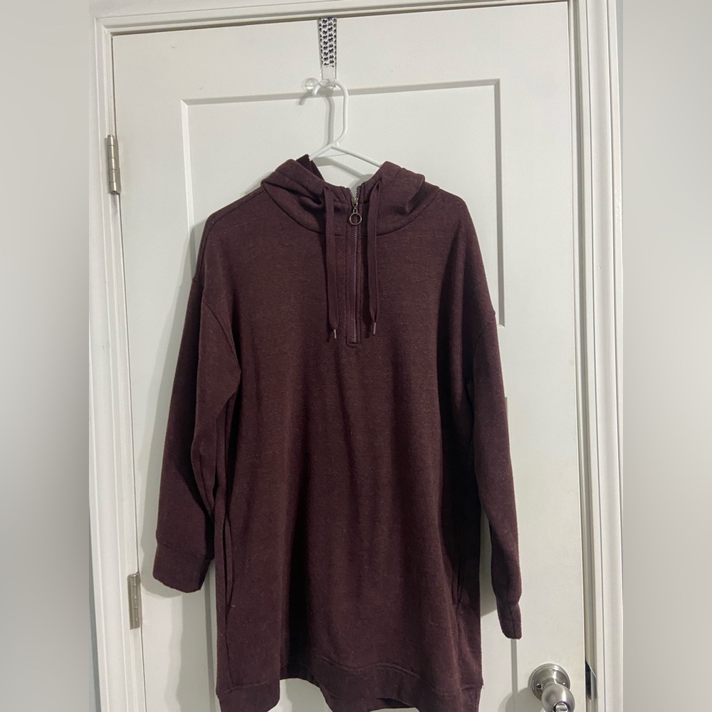 RBX Burgundy Pullover Hoodie